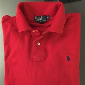 Polo Ralph Lauren Golf Shirt Long Sleeve Sz L